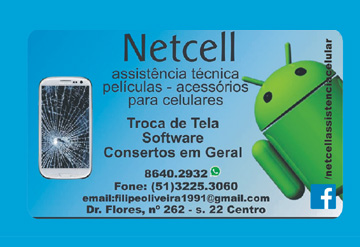 netcell assistência técnica